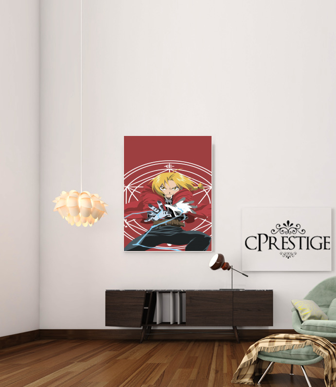 Poster Edward Elric Magic Power