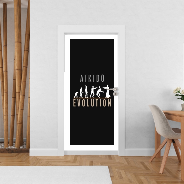 Poster de porte Aikido Evolution