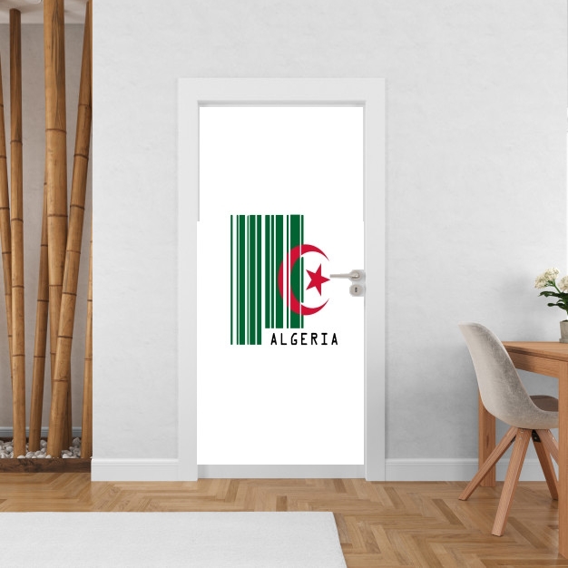 Poster de porte Algeria Code barre