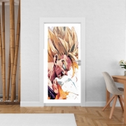 Poster de porte Angry Saiyan Power