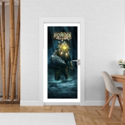 Poster de porte Big Daddy x Rosie Bioshock Art