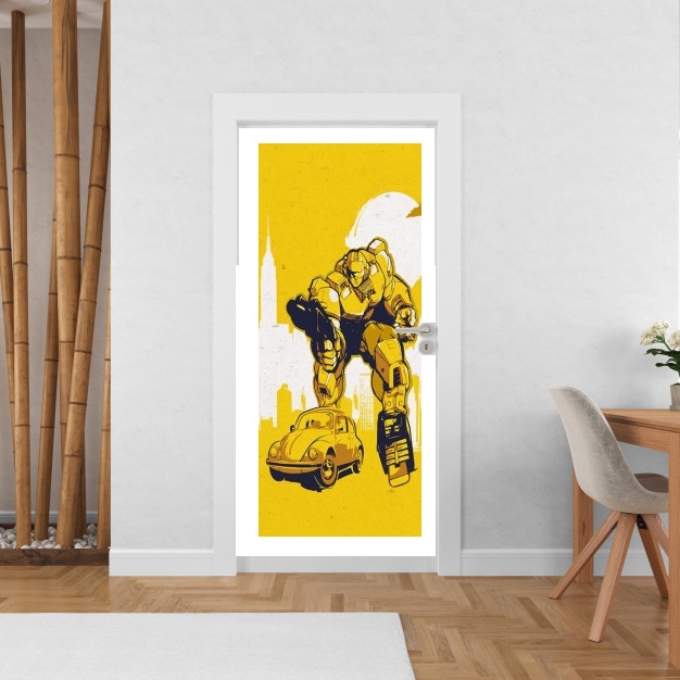 Poster de porte bumblebee The beetle