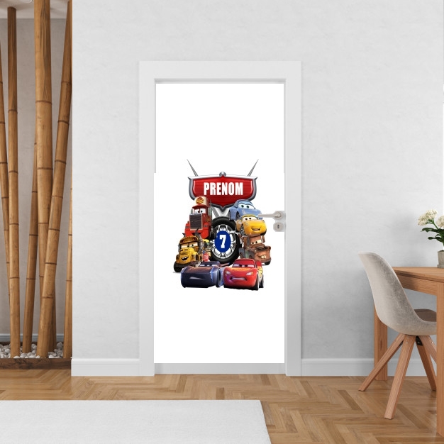 Poster de porte Cars Birthday Gift