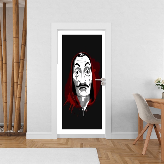 Poster de porte Casa Mask Papel