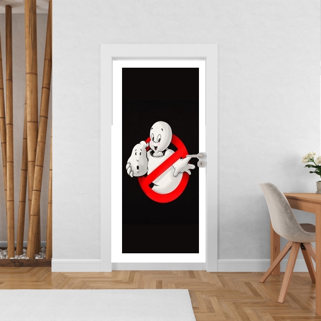 Poster de porte Casper x ghostbuster mashup