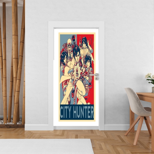 Poster de porte City hunter propaganda