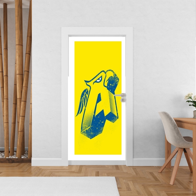 Poster de porte Club America Aguilas Retro