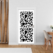 Poster de porte Cow Pattern - Vache