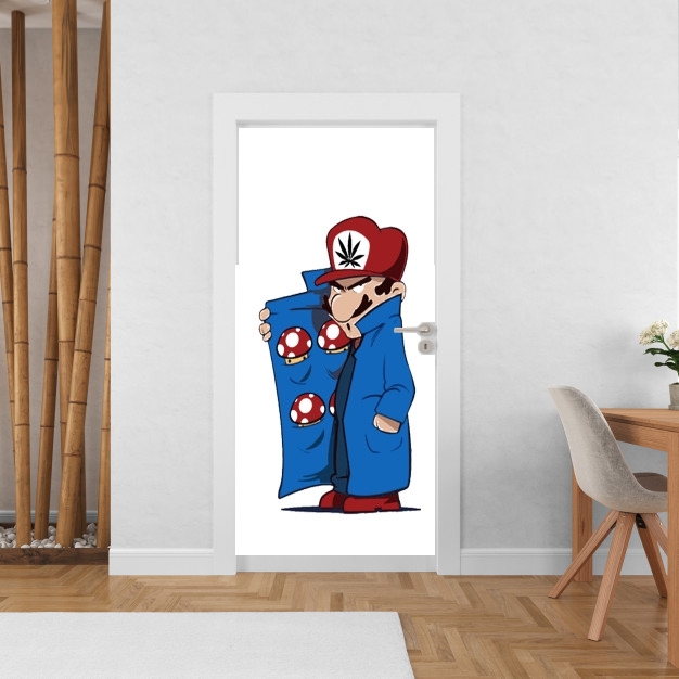 Poster de porte Dealer Mushroom Feat Wario