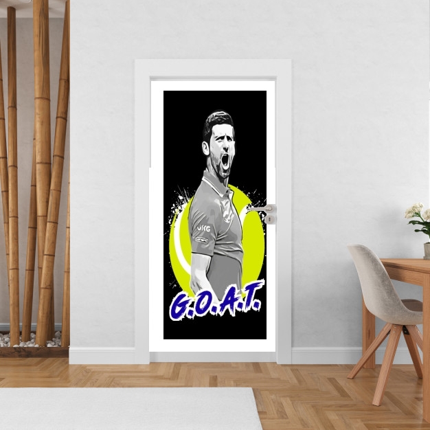 Poster de porte Djoko The goat