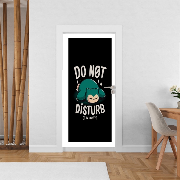 Poster de porte Do not disturb im busy