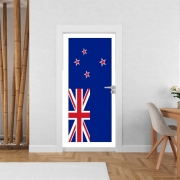 Poster de porte Drapeau Nouvelle Zeland