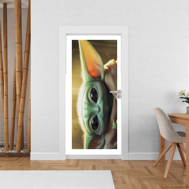 Poster de porte Eyes Kid Grogu