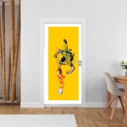 Poster de porte FantaSweden Zlatan Swirl