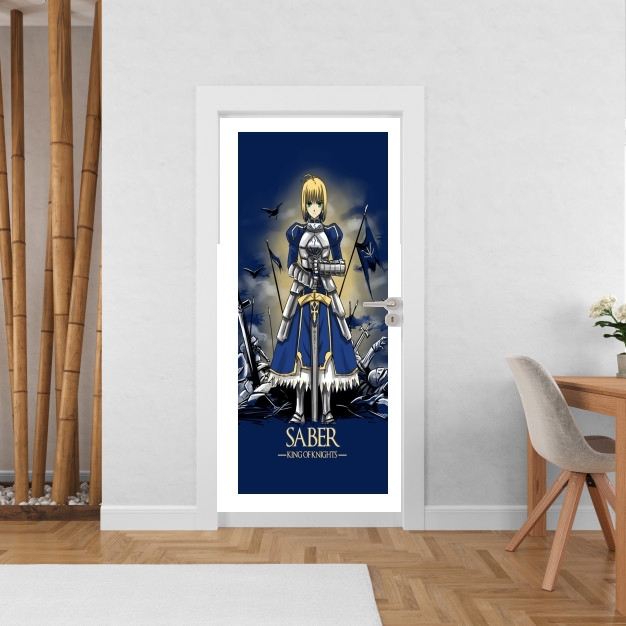 Poster de porte Fate Zero Fate stay Night Saber King Of Knights