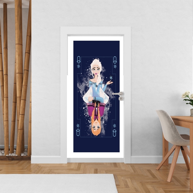 Poster de porte Frozen card