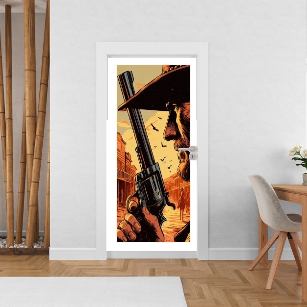 Poster de porte Gunman Law