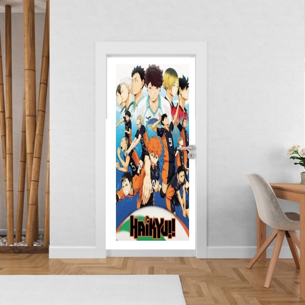 Poster de porte Haikyu group