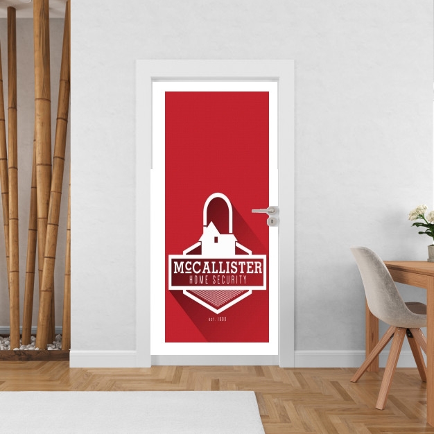 Poster de porte Home Alone Security