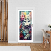 Poster de porte I Love Cats v4