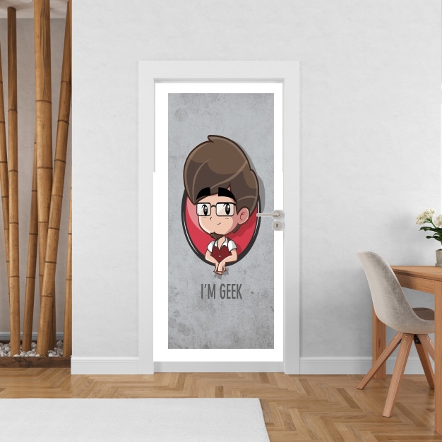 Poster de porte i'm geek