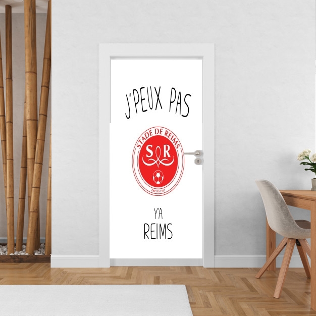 Poster de porte Je peux pas y'a Reims