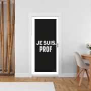 Poster de porte Je suis prof