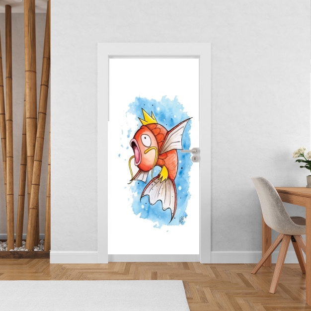 Poster de porte Magicarpe Pokemon Eau