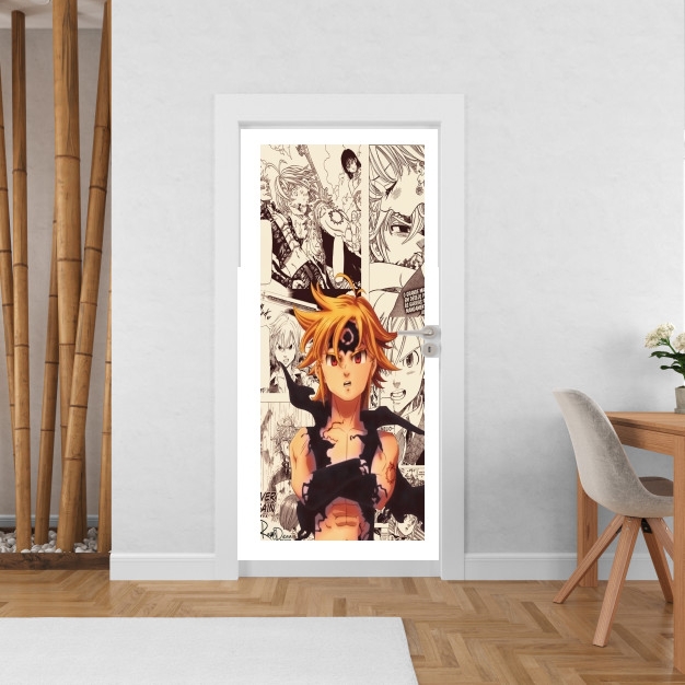 Poster de porte Meliodas the demon scantrad