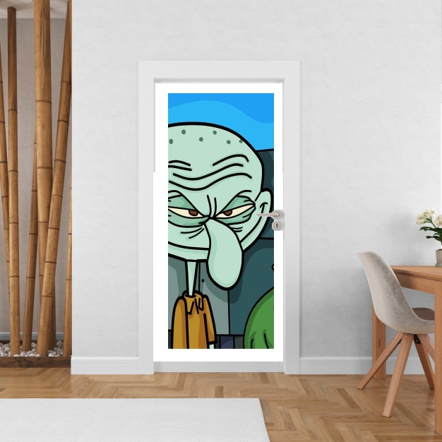 Poster de porte Meme Collection Squidward Tentacles