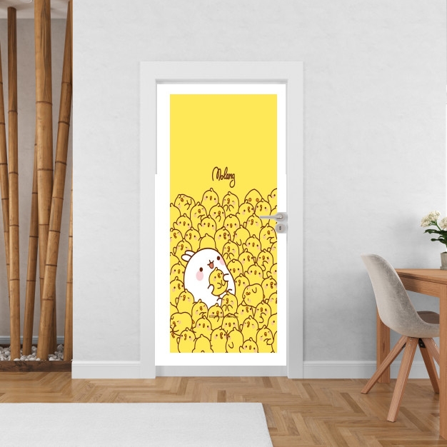 Poster de porte Molang