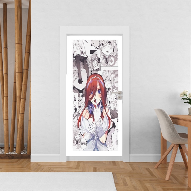 Poster de porte Nakano Miku Gotoubun No Hanayome