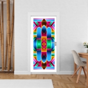 Poster de porte Neon Colorful