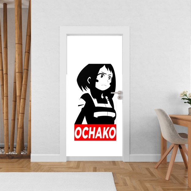 Poster de porte Ochako Uraraka Boku No Hero Academia