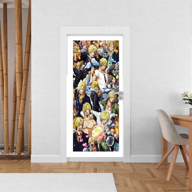 Poster de porte One Piece Sanji