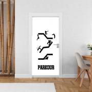 Poster de porte Parkour