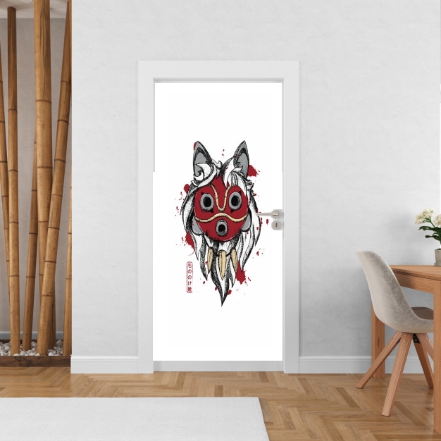 Poster de porte Princess Mononoke Mask