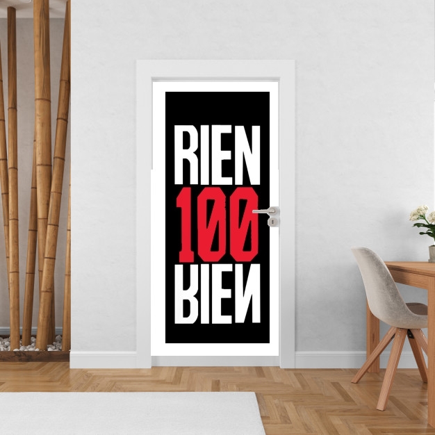 Poster de porte Rien 100 Rien