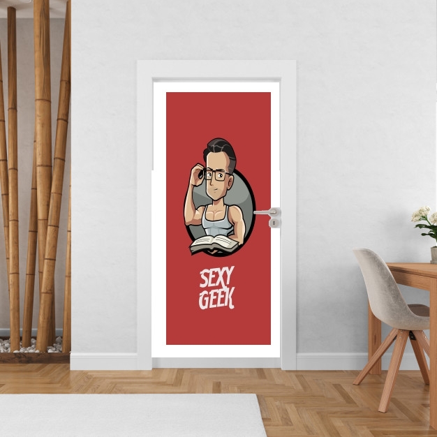 Poster de porte Sexy geek