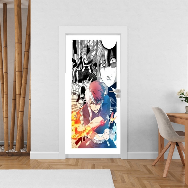 Poster de porte shoto todoroki scanArt