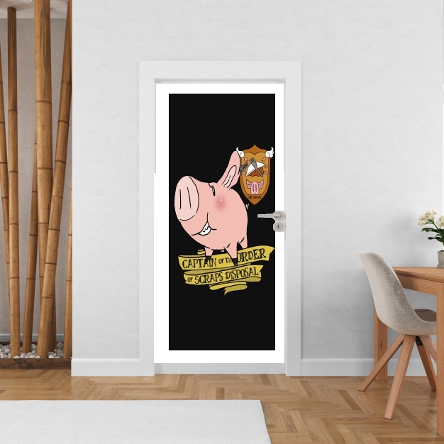 Poster de porte Sir Hawk le sanglier