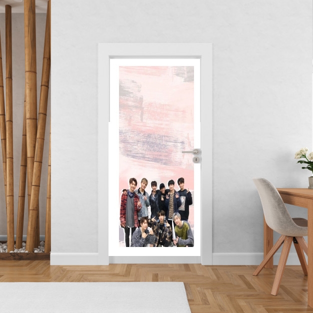 Poster de porte Stray Kids Pinky