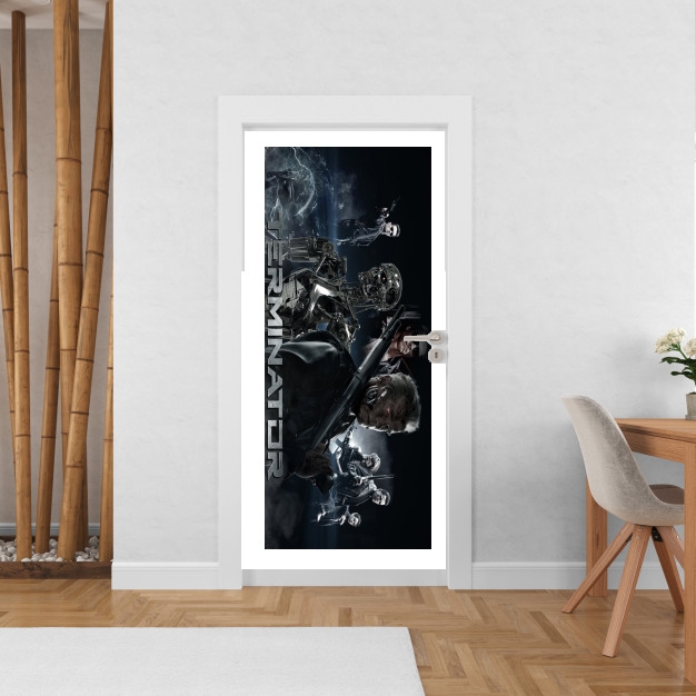 Poster de porte Terminator Art