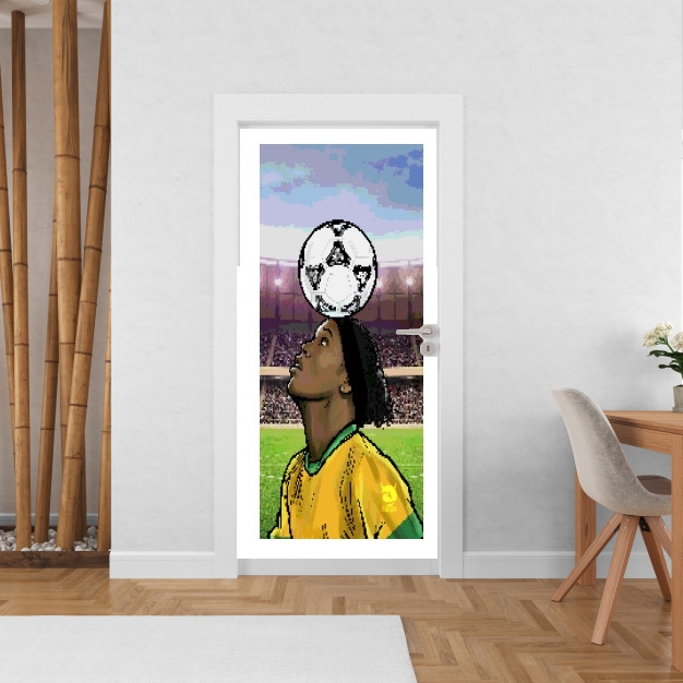 Poster de porte The Magic Carioca Brazil Pixel Art