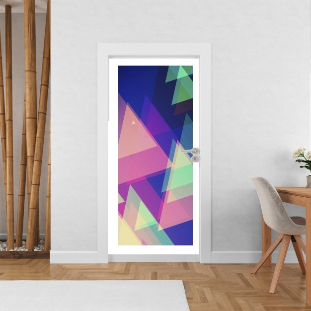 Poster de porte TRIANGLES