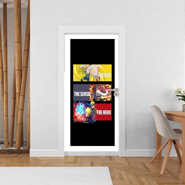 Poster de porte Way Of Ninja Uzumaki Path