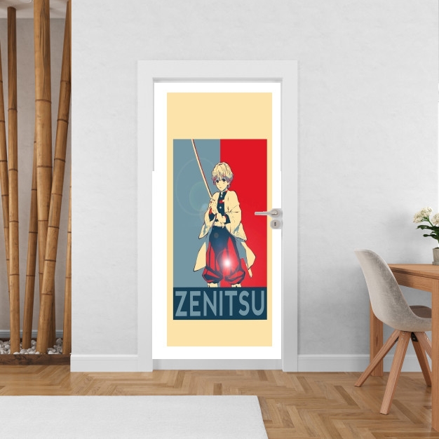 Poster de porte Zenitsu Propaganda