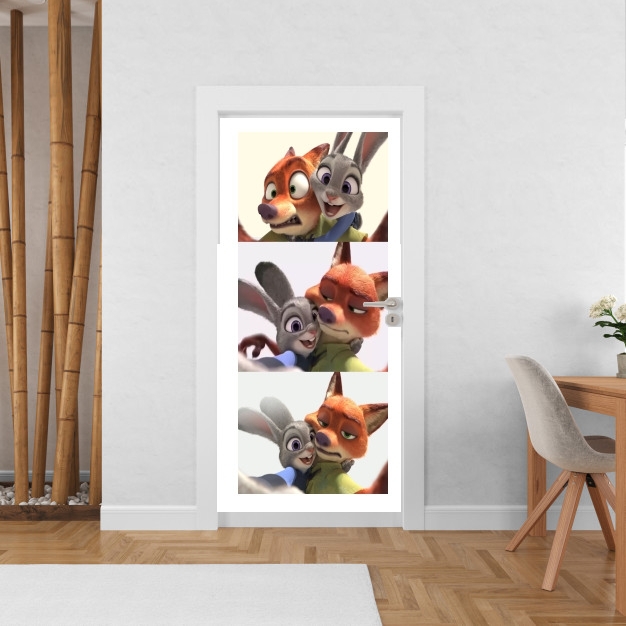 Poster de porte Zootopia Selfy