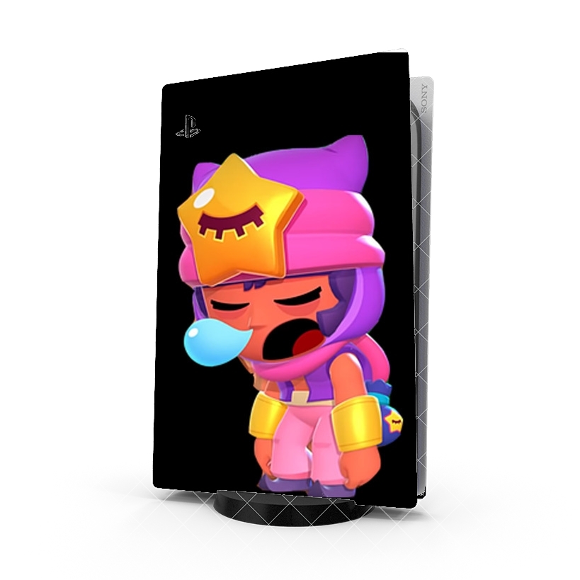 Autocollant Playstation 5 - Skin adhésif PS5 brawl stars emerie