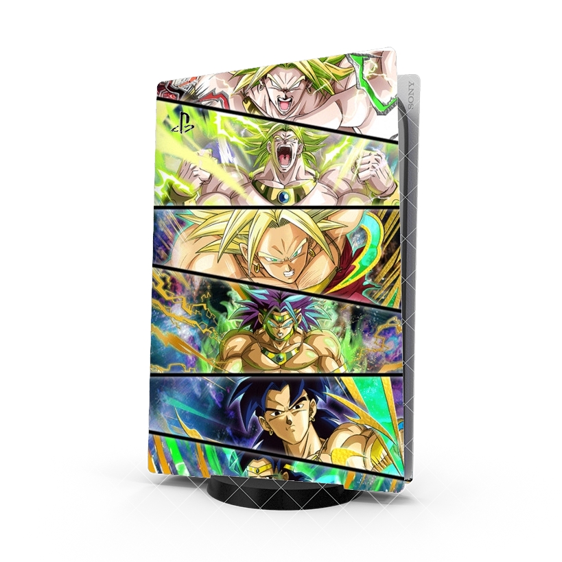 Autocollant Playstation 5 - Skin adhésif PS5 Broly Evolution